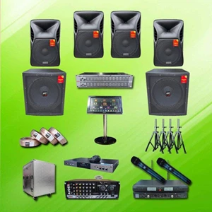 Amplifiers Sound System Paket Karaoke A2 : Mixer + Speaker Auderpro 12 Inch + Subwoofer 15 Inch + Hdd
