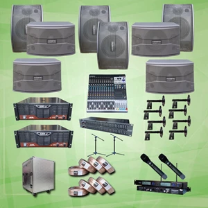 Stereo Power Amplifier Paket Sound System Masjid 2