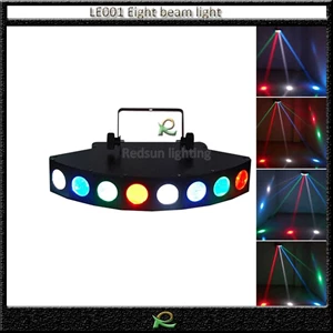 Lampu led beam light sektor fan 8*5W RGBW LE001