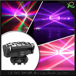 Moving Head Spider 8 X 10 W stage light