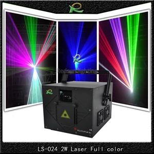 2W RGB disco animation Laser Lights