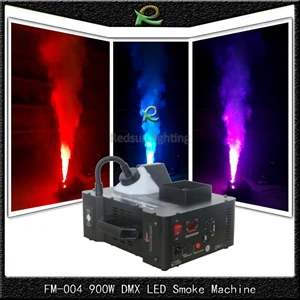 Mesin asap led smoke machine 900W DMX remot control FM004