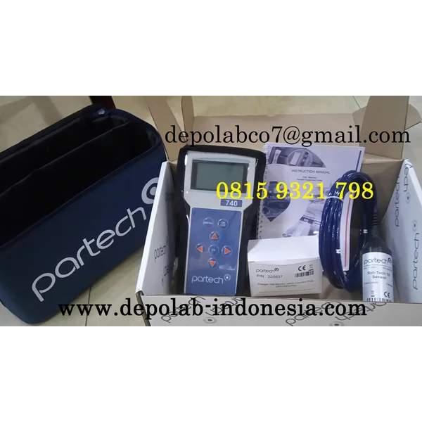 PARTeCH 750W2 TOTaL SUSPENdeD SOLID TsS METeR  PORTABLe