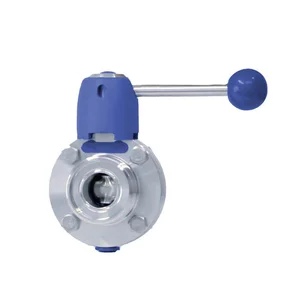 Butterfly valve SV04 with manual override