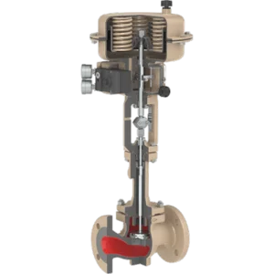 GLOBE CONTROL VALVE - 3241 SAMSON VALVE
