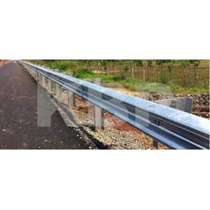 Pagar Pengaman Jalan Flex Beam Guardrail Type Aashto