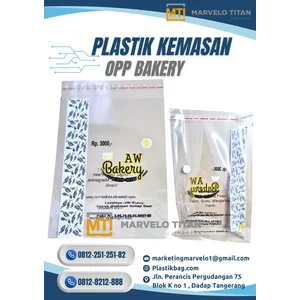 Plastik Kemasan OPP Roti & Bakery – Food Grade Bening Kristal Seal Lem & Cetak Custom