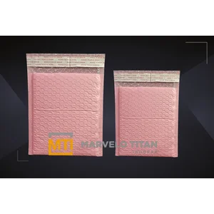 Plastik Kemasan Bubble Mailer Pink – Amplop Bubble Ekstra Protektif & Permanent Seal