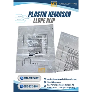 Plastik PE Ziplock Premium – Klip Kuat Bening & Branding Sporty Nike