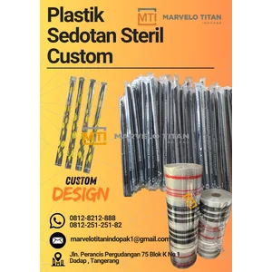 Custom / Plain Sterile Straw Wrapping Plastic