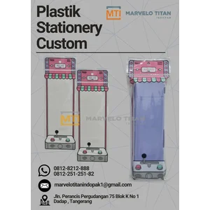 Plastik Kemasan bahan OPP  Stationery Custom