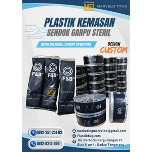 Plastik Kemasan Steril Sendok Garpu Custom