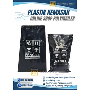 Custom Polymailer Fragile High Quality Plastic Packaging