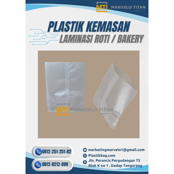 Plastik OPP Doff Cookies – Tekstur Matte Elegant Laminasi