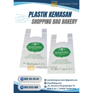 Plastik Shopping Bag Bakery HD Glossy – Kuat Mengkilap & Elegan