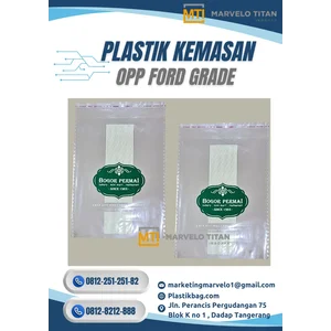 Plastik OPP Bakery Food Grade – Bening Higienis & Seal Lem