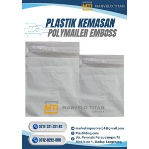 White Embossed Polymailer – Online Shop Packing Mailer with Exclusive Texture & Permanent Seal
