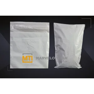 White Embossed Polymailer – Online Shop Packing Mailer with Exclusive Texture & Permanent Seal