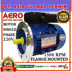 AERO ELECTRIC MOTOR SINGLE PHASE 1HP/0.75KW/4POLE/220V/B5