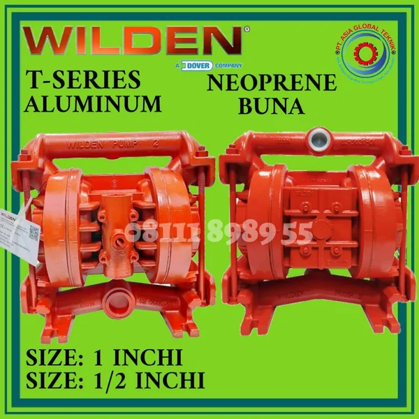 WILDEN PUMP T2/AAAAB/NES/NE/ABN/0014 NEOPRENE 1" ALUMINIUM DIAPHRAGM