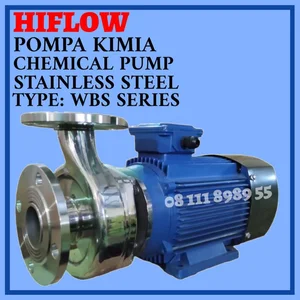 POMPA HIFLOW KIMIA ASAM 25 WBS 3-10-0.37 220V CHEMICAL STAINLESS