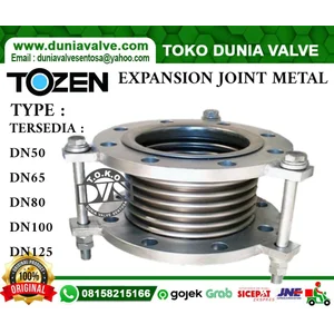 TOZEN EXPANSION JOINT JBF SUS304 3"INCH DN80x170mm WITH INNERSLEEVE