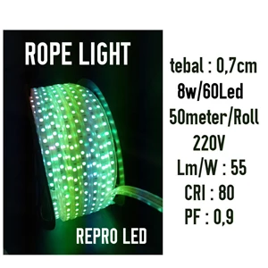 Rope Light atau Lampu Selang LED Repro