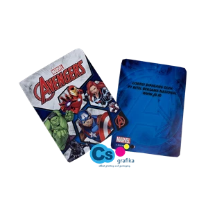Hang Tag Avengers Size 7.5 X 10 Cm