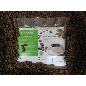 Arabica Bonsco Coffee (Coffee + Aren Sugar) - Contents Of 6 Sachets