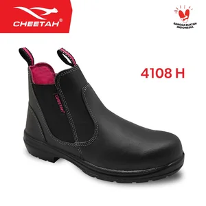 Sepatu  Safety Cheetah 4108 Hitam
