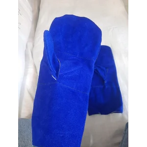 Sarung Tangan Tahan Panas  Berlapis Wbanaran Proctector Biru