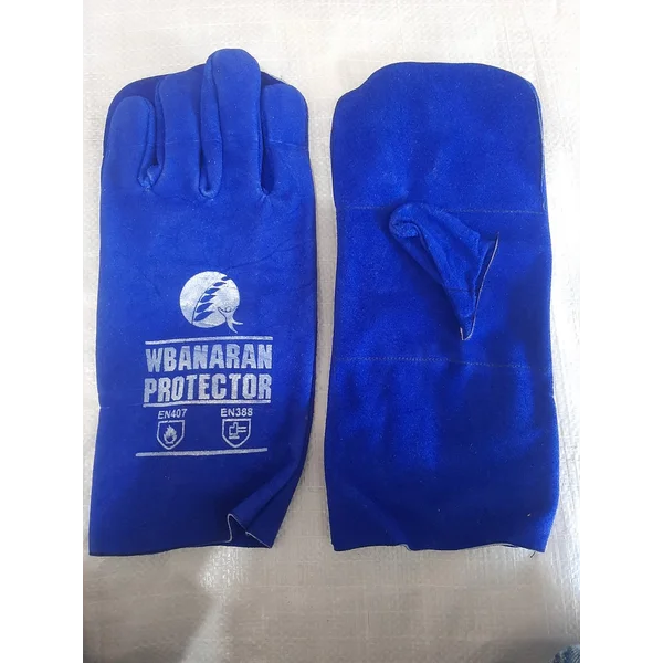 Sarung Tangan Tahan Panas  Berlapis Wbanaran Proctector Biru