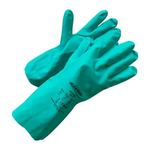 Sarung Tangan Safety Nitrile Hijau Summitech
