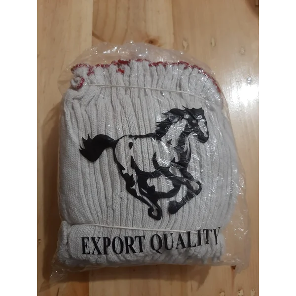 Sarung Tangan Benang 6 Kain Putih