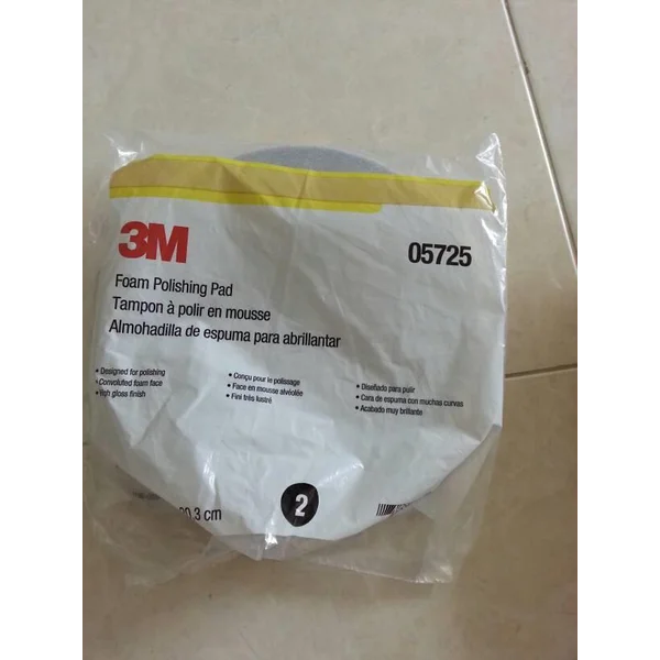 3M Foam Polishing Pad 5725 (Busa Poles Hitam 3M Pembersih Mobil)