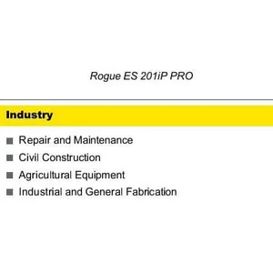 Mesin Las Inverter merk Rogue ES 201iP PRO