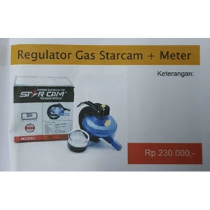 Regulator Gas LPG Starcam plus meter