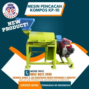MESIN PENCACAH KOMPOS KP - 10