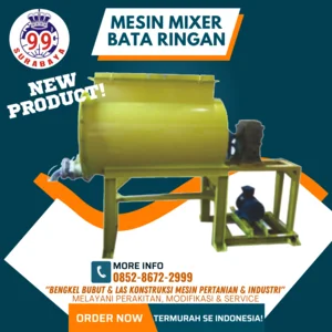 lightweight brick mixer tool / mixer hebel
