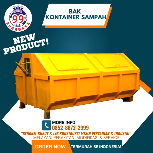 MESIN BAK KONTAINER / CONTAINER SAMPAH