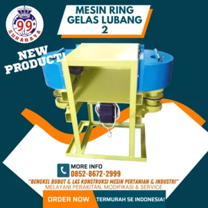MESIN PEMOTONG / PEMISAH RING GELAS LUBANG 2