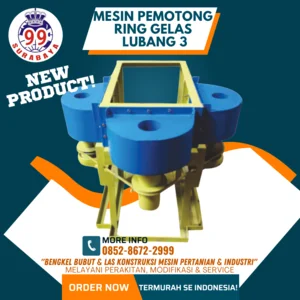 MESIN PEMOTONG RING GELAS LUBANG 3