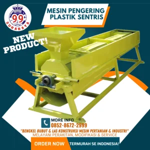 Mesin Pengering Plastik Sentris Mesin Spinner