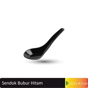 Sendok Bubur Glori Hitam G11 