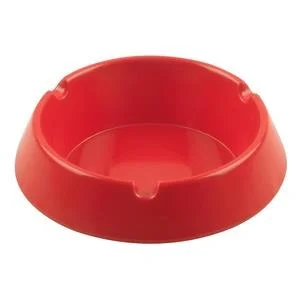 Asbak Bulat 3.5 inch Merah - Glori Melamine 3002 