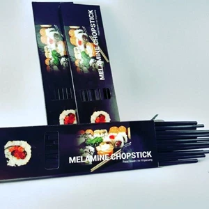 Chopsticks-Chopstick 9.5 inch Black-Glori Melamine 80911