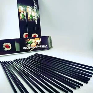 Chopsticks - Sumpit 9.5 inch Hitam - Glori Melamine 80911