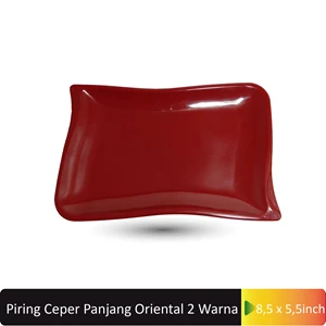 Piring Ceper Panjang Glori Oriental 8.5 Inch 2.Warna – GYA04