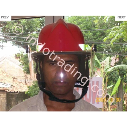 Dari Helm Safety Helm Pemadam Kebakaran Bullard  1