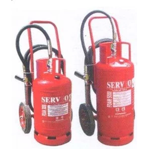 Fire Extinguisher Tubes - Dry Powder Trolley